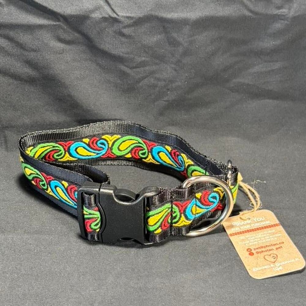 🚨Photan Brand New HANDMADE Dog Collar Adjustable Dog Collar Ring and Buckle 🐶 - Picture 3 of 5